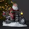 Image de STAR TRADING Lampe décorative LED Merryville, Père Noël à moto