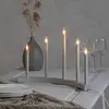 Image de STAR TRADING Chandelier Accent à neuf lampes, gris clair