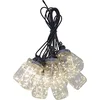 Image de Star Trading Porter la décoration nocturne chaîne légère petite cirque filam LED 20x0.039w plastique noir L: 855 cm b: 5cm H: 10cm IP44