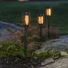 Image de STAR TRADING Lampe solaire LED Flame Mini en lot de 3