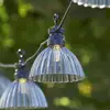 Image de STAR TRADING Guirlande LED Circus Shade avec 12 abat-jour gris