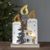 Image de STAR TRADING Lampe décorative LED Fauna, bougie, arbre et cerf