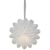 Image de Star Étoile en papier « Clipp », blanc, papier avec décor.