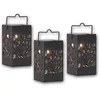 Image de Star Trading Lampes décoratives solaires IZOLA, lot de 3, LED blanc chaud, panneau solaire intégré, capteur crépusculaire, interrupteur marche/arrêt, IP44