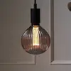 Image de STAR TRADING Globe LED G125 Decoled E27 1 W 2 000 K gris fumée