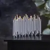 Image de STAR TRADING Chandelier Note, à 16 lampes, gris