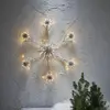 Image de STAR TRADING Lampe décorative LED Flower Snowflake Ø 60 cm