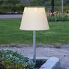 Image de STAR TRADING Lampe sur piquet LED solaire Solini, blanc/argent, hauteur 90 cm