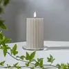 Image de STAR TRADING Bougie LED Ruban LED beige 15cm cire véritable Fonctionnement sur piles