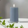 Image de STAR TRADING Bougie LED Ruban LED bleu 15 cm cire véritable Fonctionnement sur piles