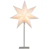 Image de Best Season 234-22 Sensy Mini 55 Lampadaire en forme d'étoile en métal/papier Env. 55 x 34 cm Carton quadrichromie Crème