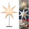 Image de Star Trading Best Season 234-24 Sensy 78 Lampadaire étoile en métal/papier Env. 78 x 54 cm Carton quadrichromie Crème