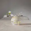 Image de STAR TRADING Lampe sphérique LED Merry X-Mas Ø 12cm blanc verre Fonctionnement sur piles