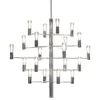 Image de Manola Plafonnier Suspendu Multi Bras Chrome 20x E14