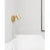 Image de By Rydéns Applique murale Correct, couleur or, métal, GU10