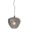 Image de Bellissimo Grande Lampe Suspendue Plafond à intensité variable Fumée Ø 40 cm E27