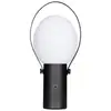 Image de By Rydéns Bari lampe de table LED rechargeable IP44 noir sable