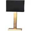 Image de Lampe de table By Rydéns Prime, hauteur 69 cm, dorée/noire