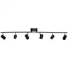 Image de Spot pour plafond By Rydéns Correct noir, à 6 lampes, métal, GU10