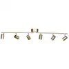 Image de Spot pour plafond By Rydéns Correct, couleur or, à 6 lampes, métal, GU10