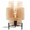 Image de By Rydéns Lampe à poser Ebbot (Moderne) en Beige Verre e. a. pour Salon & Salle manger (1 lampe,à E27), de chevet