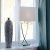 Image de By Rydéns Omega lampe de table chrome/blanc hauteur 69cm