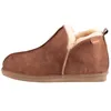Image de Shepherd of Sweden - Chaussons Annie en Peau de Mouton - pour Femme - 100% Peau de Mouton véritable - Confortables - Doux et Chauds, Cognac Antique, 39