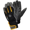 Image de Ejendals Tegera 9122 Gants en cuir synthétique Taille 9 Noir/Gris/Jaune