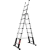 Image de Échelle télescopique 3 m 3 en 1 de TELESTEPS I Made in Sweden I Combi Line I Échelle Double Multifonction au Design Premium breveté I Profilé antidérapant I en 131 I 72430-681