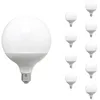 Image de SILAMP Ampoule LED E27 18W 220V G95 300° (Pack de 10) - Blanc Froid 6000K - 8000K