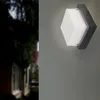 Image de SILAMP Applique Murale Noire Carrée LED 12W IP65 - Blanc Neutre 4000K - 5500K