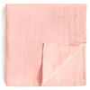Image de mushie Couverture D'emmaillotage en Mousseline pour Bébé | Naissance 0-3 Mois | Coton Organique | Gigoteuse pour Bébé | Prélavée | Couverture de Réception | Fabriquée au Danemark | Rose Vanilla