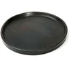 Image de Bazar Bizar - Assiette en terre cuite brulée noire - D.26 cm OS
