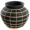 Image de Le Vase Belly - Noir Naturel - L