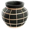 Image de Le Vase Belly - Noir Naturel - S