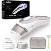 Image de Braun Epilateur Lumiere Pulsee Intelligent Skin i·expert PL7253, Epilation À Domicile, Alternative Au Laser, Avec Appli, Rasoir Gillette Venus, 3 Têtes Intelligentes Pour Epiler Jambes, Visage, Plus
