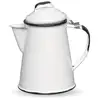 Image de Cafetière expresso 3 4 personnes blanche Graniteware