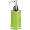 Image de Spirella Distributeur de Savon Liquide  Sydney  Acrylique Distributeur de Lotion avec doseur en Acier Inoxydable Capacité 200 ML (ØxH): 7 x 18,5 cm - Vert