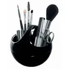 Image de Spirella - Poubelle à Bascule Modèle BOWL - Compacte - Hygiénique et Design Moderne - Facile à utiliser grâce à son couvercle basculant et amovible - 1L - Noir