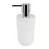 Image de Spirella - Distributeur de Savon Cocco - Élégant et Pratique pour Votre Salle de Bain - Facile à Remplir et à Utiliser - Parfait pour Un Usage Quotidien - Blanc