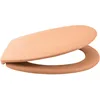 Image de Spirella - Abattant WC Thermo Dur NEELA - Charnières en ABS Chromé, Couvercle WC avec Frein de Chute, Fermeture Slow-Close - 44 x 37 x 3 cm - Pêche Mat