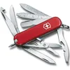 Image de Victorinox Couteau Suisse Mini Champ, Petit, 18 Fonctions, Swiss Made, Outil Multifonction avec Coupe-papier, Décapsuleur, Dénudeur de Fils Électriques, Rouge