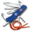 Image de VICTORINOX Couteau de Poche Skipper, Spécifique à la Navigation, 5 Fonctions, Swiss Made, Outil Multifonction avec Grande Lame, Tranchant Denté, Lame Blocable, Bleu