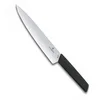 Image de Victorinox Swiss Modern, Couteau à trancher professionnel, Lame extra-tranchante, 22 cm, Manche plastique, Acier inoxydable, noir