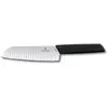 Image de Couteau japonais VICTORINOX Santoku Swiss Modern 17cm Alveole noir