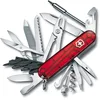 Image de Victorinox Cyber Tool L Couteau de Poche Suisse, Léger, Couteau Multifonction, 39 Fonctions, Lame, Bits, Tire Bouchon, Stylo, Rouge