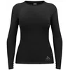 Image de ODLO T-shirt de course pour femmes Performance Light Base Layer noir | XL