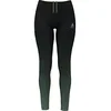 Image de Odlo Femmes Tight Zeroweight Print Vêtements De Course Collant Tight Loden Frost - Noir XS