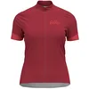 Image de Odlo Femme Maillot de cyclisme avec fermeture éclair et imprimé ESSENTIALS
