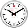 Image de MONDAINE Horloge Murale HORLOGE MURALE GRANDE 40cm A995.CLOCK.16SBB Argent/Blanc [Occasion] en occasion ou reconditionné